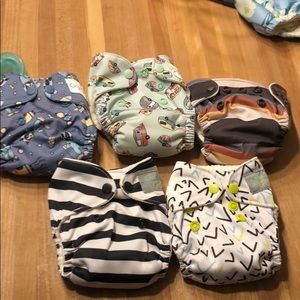 GroVia Newborn cloth diapers